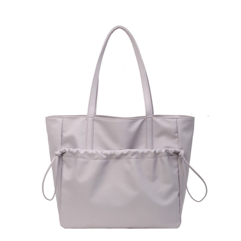 Drawstring nylon fabric TOTE bag