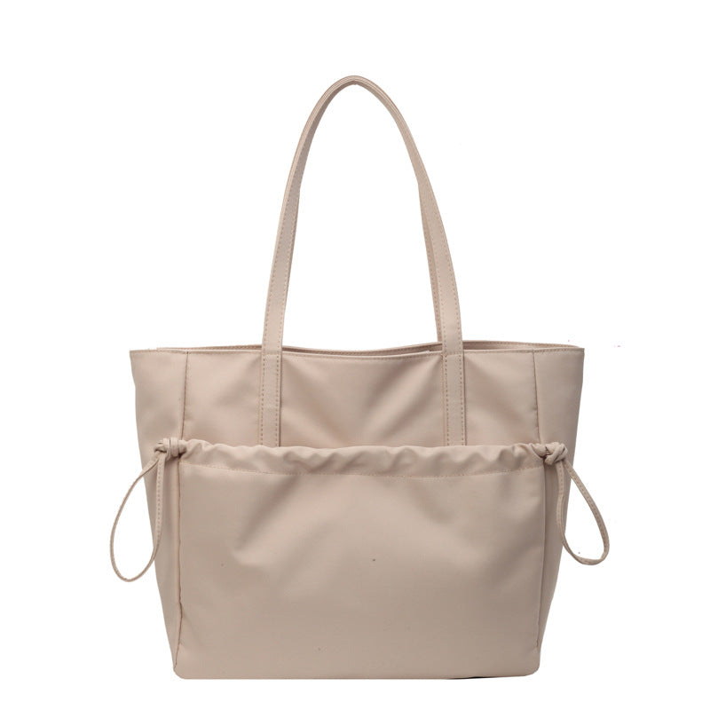 Drawstring nylon fabric TOTE bag