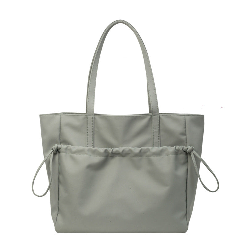 Drawstring nylon fabric TOTE bag