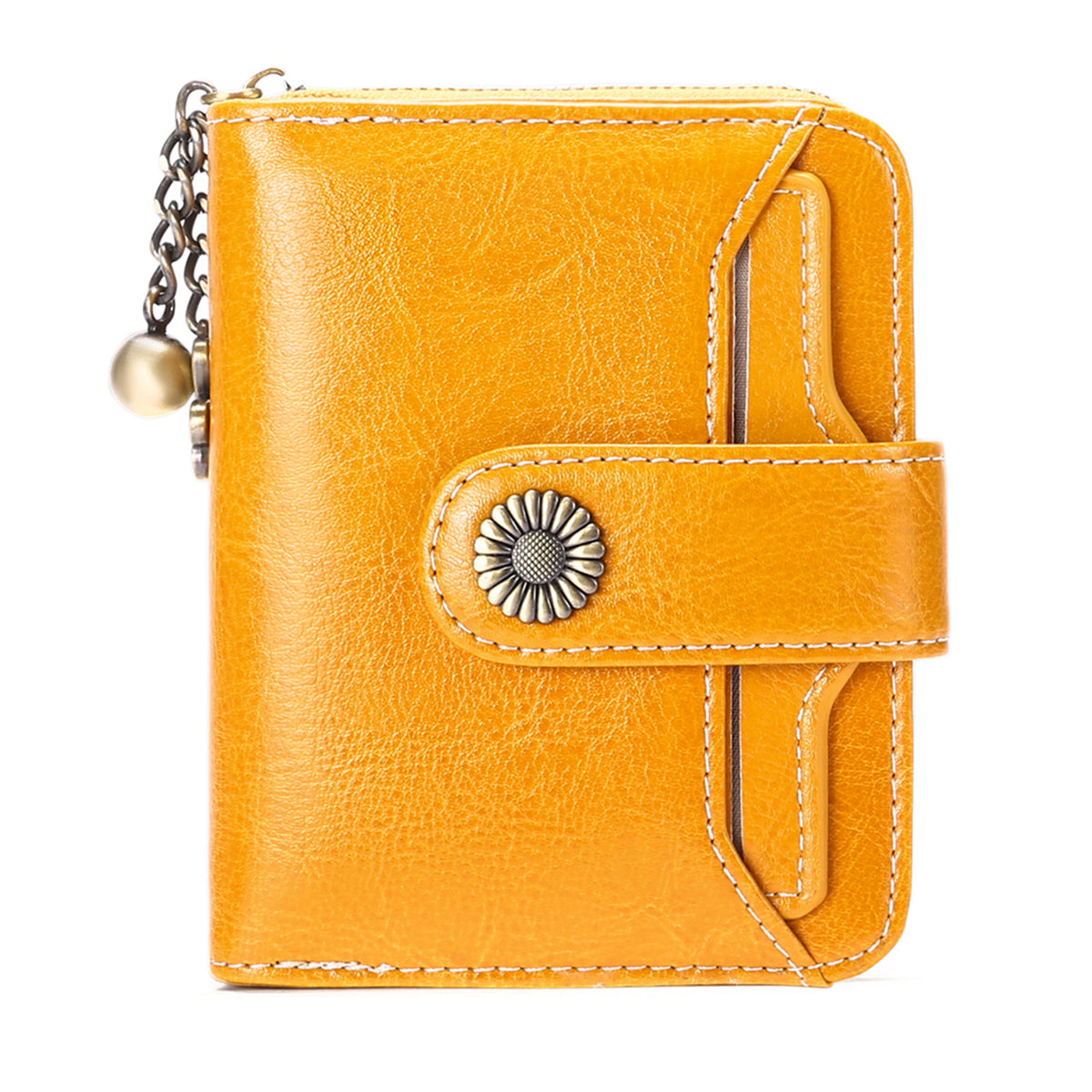 Leather women's wallet